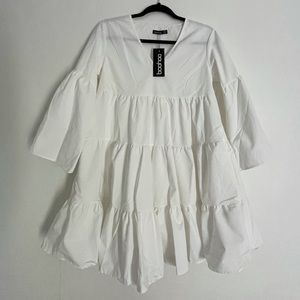 NWT White Linen Dress